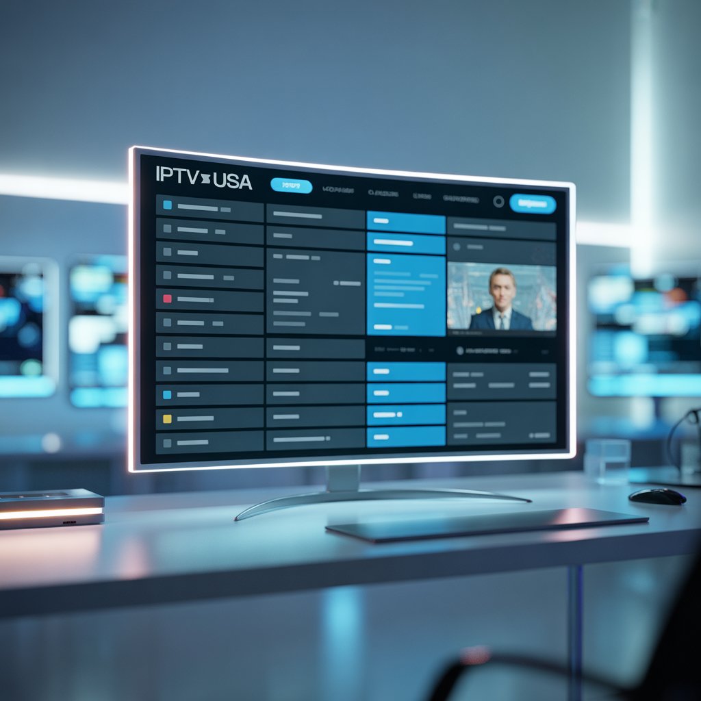 iptv with dark mode usa