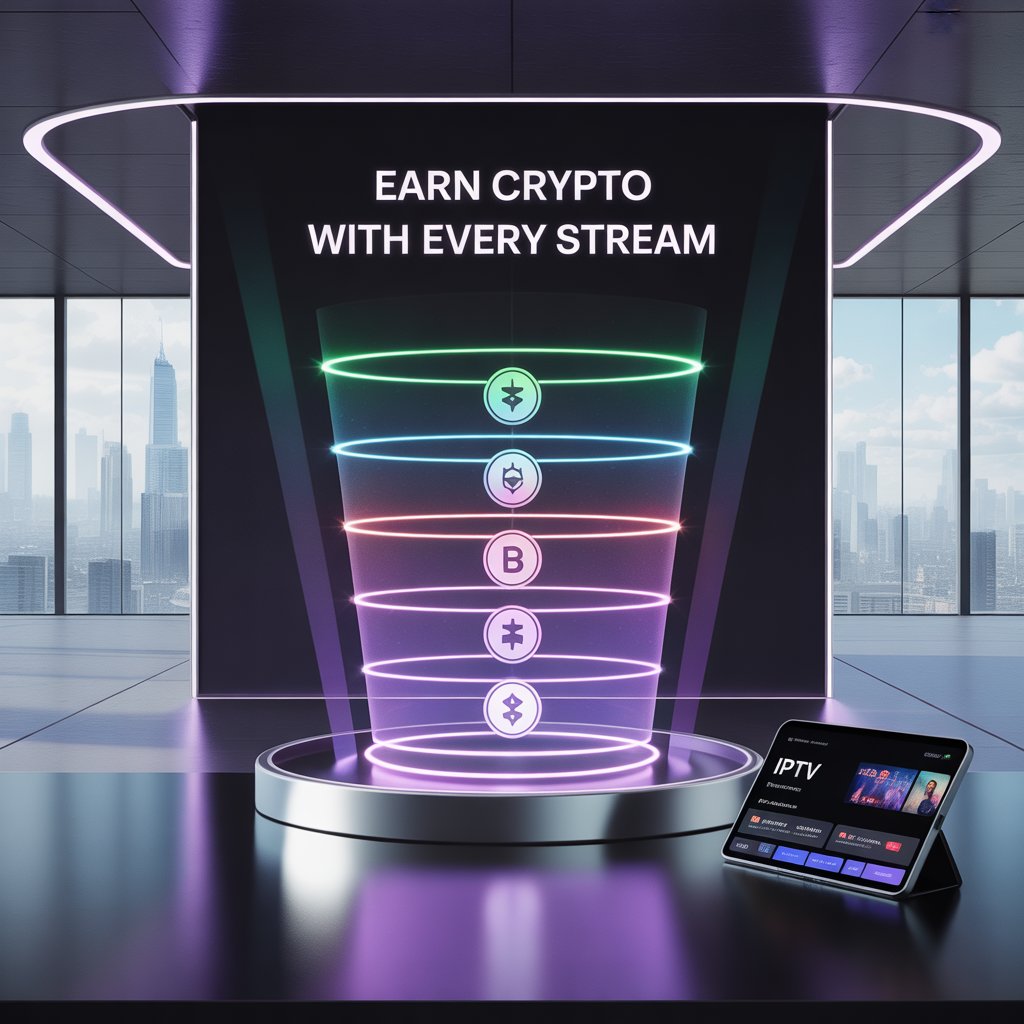 iptv crypto rewards plan