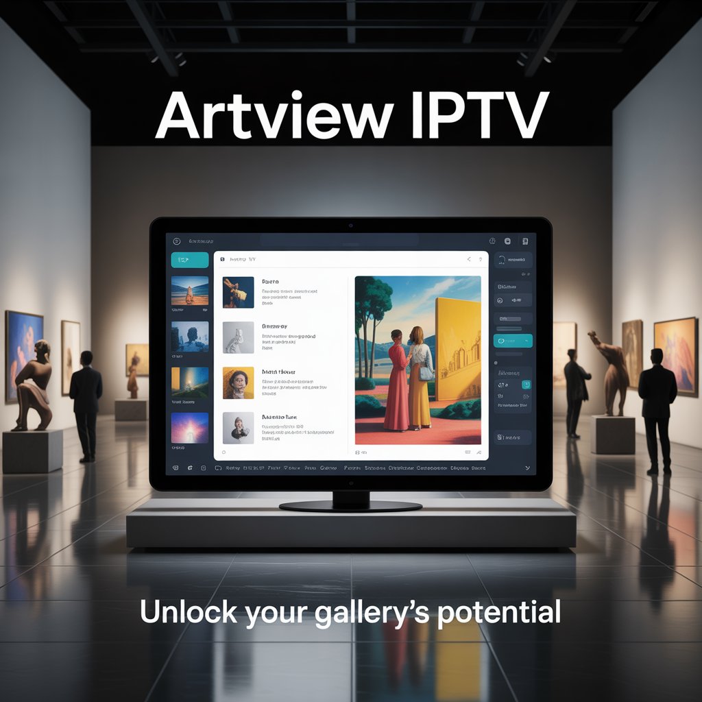 iptv for art galleries offers