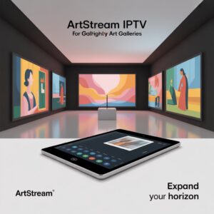 iptv for art galleries offers