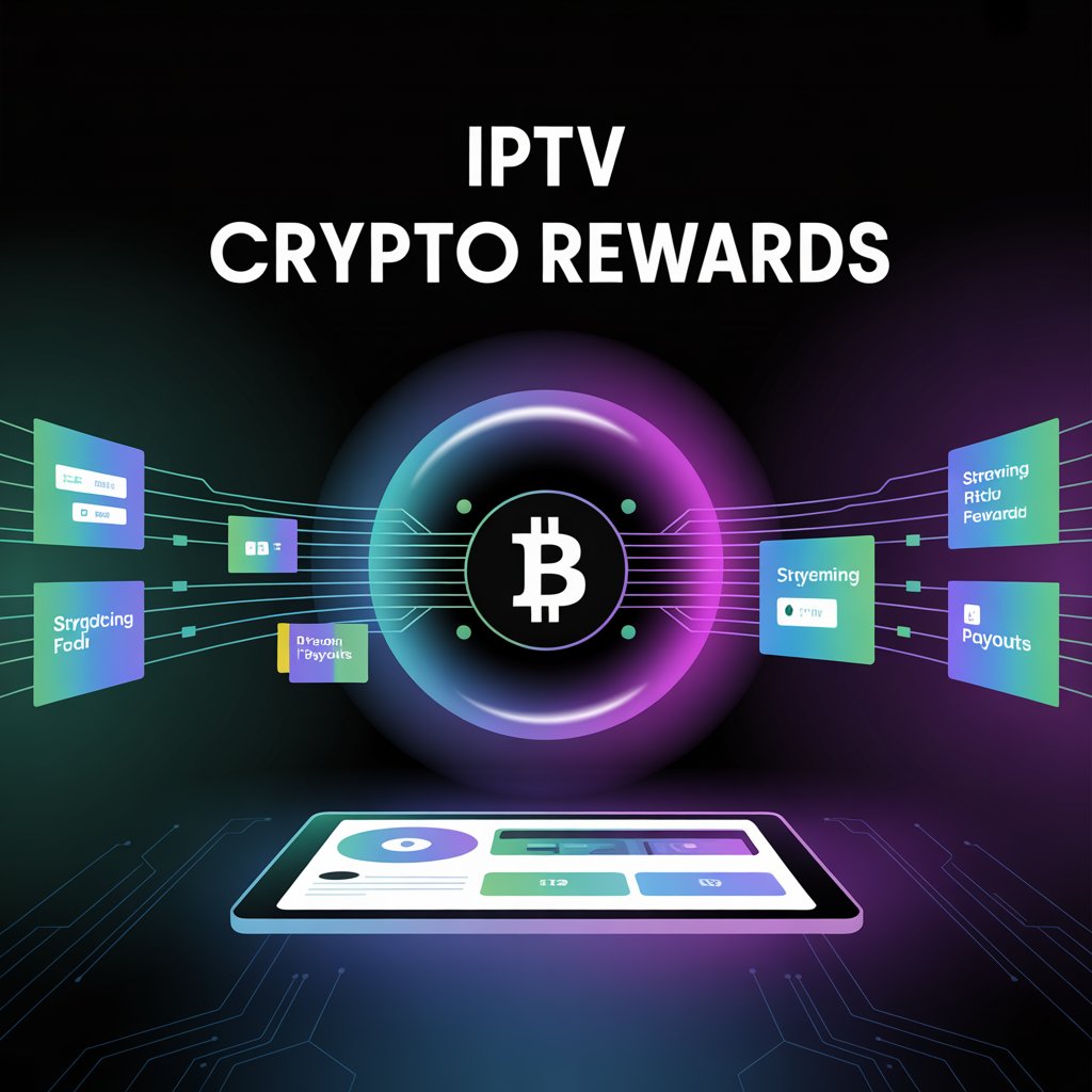iptv crypto rewards features