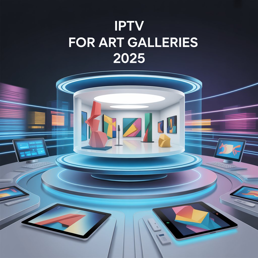 iptv for art galleries 2025