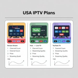 iptv plan comparison usa