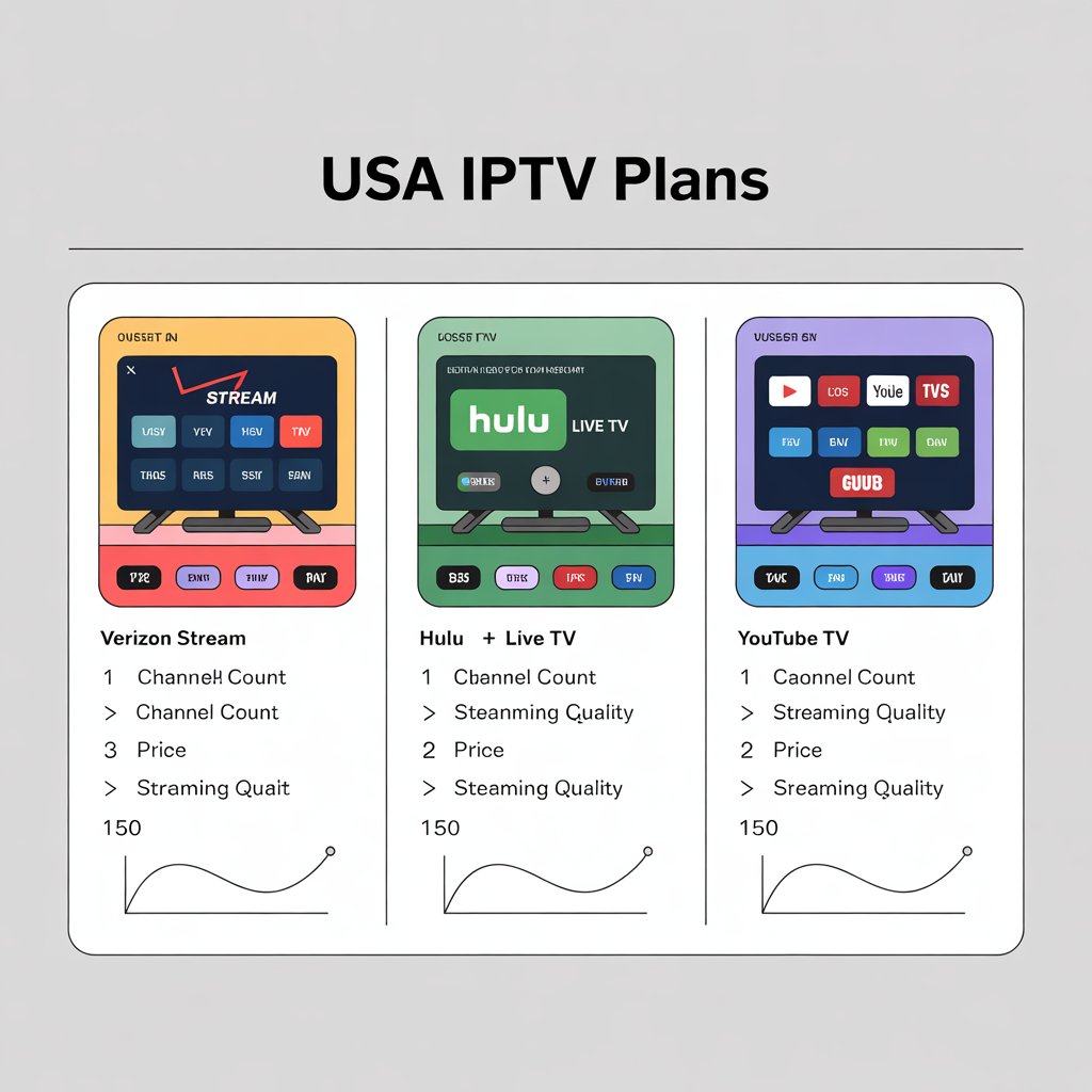 iptv plan comparison usa